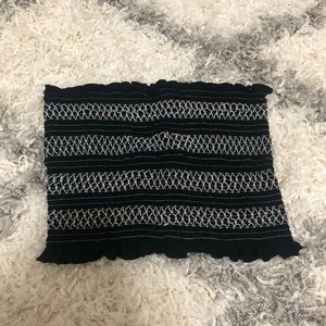 AE Strapless Crop Top